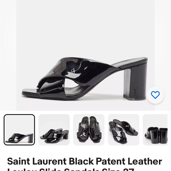 Saint Laurent patent leather size 36.5 - Picture 6 of 6